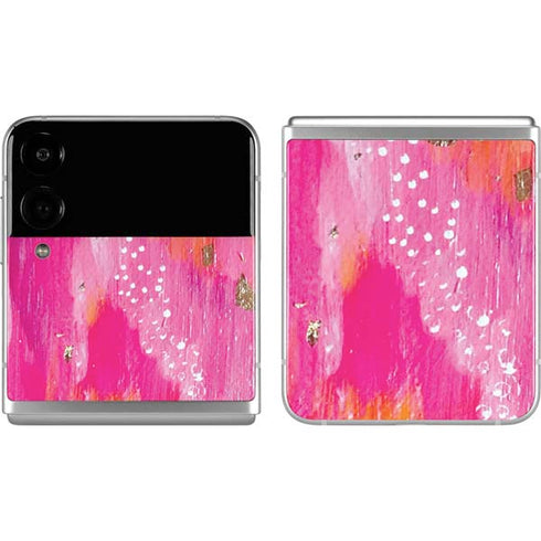 Etta Vee Gold Dust Galaxy Z Flip4 5G Skin